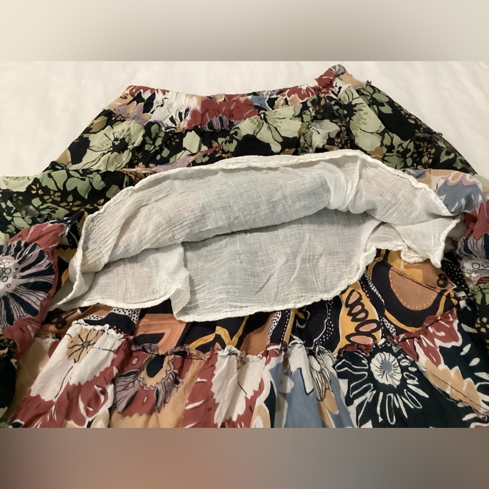 Shabby Chic Patchwork Circle Skirt - image 3